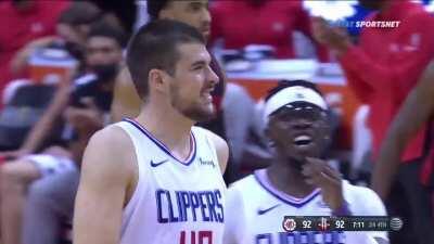 [Highlight] KJ Martin adds Ivica Zubac to his 7fter block list