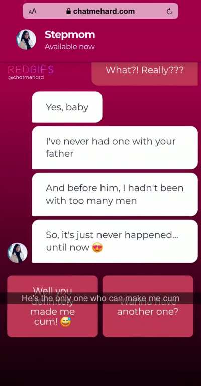 My son gave me the first orgasm I've ever had!