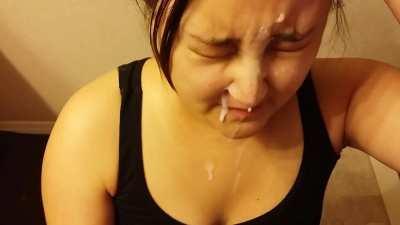 She was scared of his load