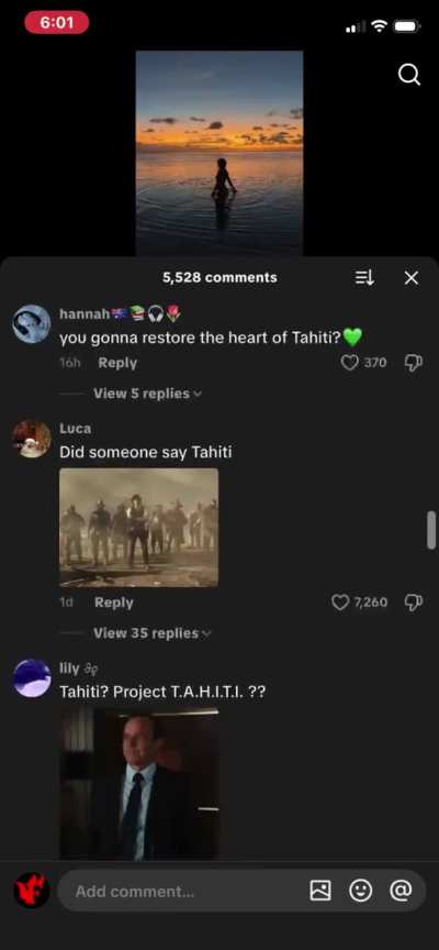 Tahiti ?