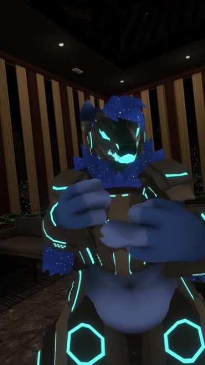 Small protogen meets Mamagen