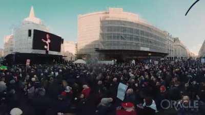 Huge protests outside BBC HQ in London this weekend… people have had enough of the false narratives spread by the mainstream media and their failure to objectively ask critical questions…