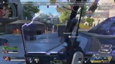 ok out of all of my hours in apex and titanfall i dont think i've seen anyone do THAT, what the hell?