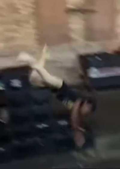 Thus Another Contestant Attempts The Milk Crate Challenge...