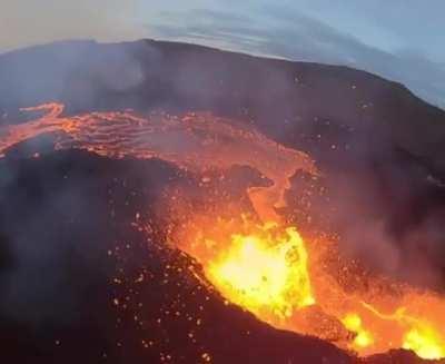 WCGW Flying your drone near active Volcano
