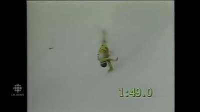 Failing to see small moguls