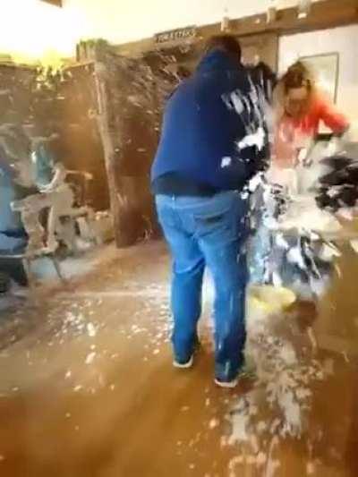 The hammer was too small