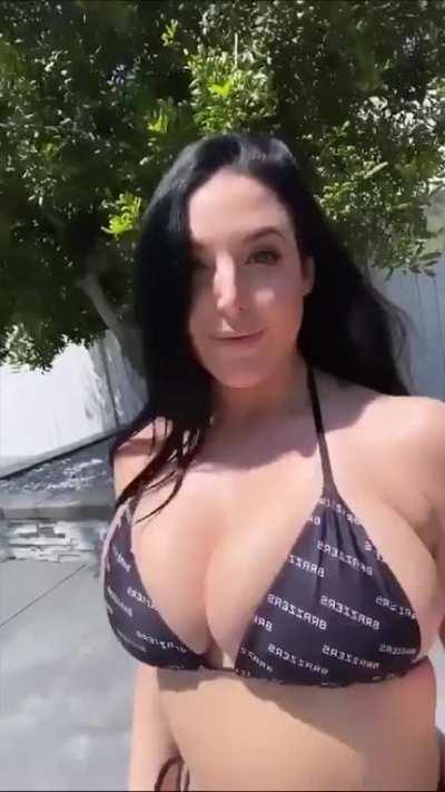 Angela doing her famous walk for us