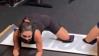 Vanessa Hudgens in position