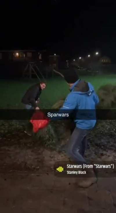 In een kerststal ver, ver weg