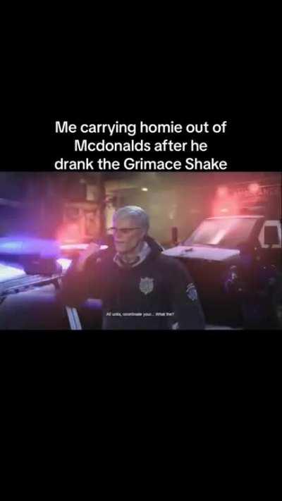 Is there a lore reason to why my homie drank the grimace shake is he stupid?