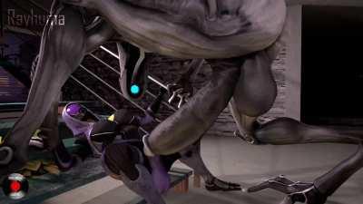 Alien futa docking (Big Iron Audio)