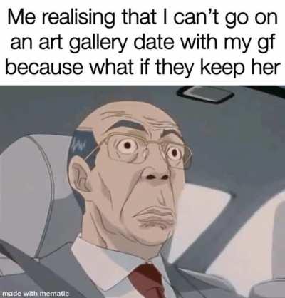 She’s a piece of art