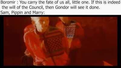 Fellowship of the ring.