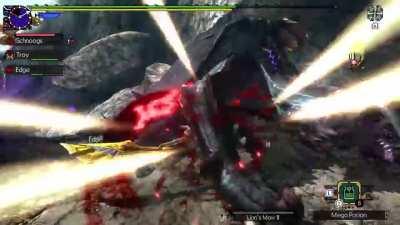 I've never felt like finally starting MHW more...