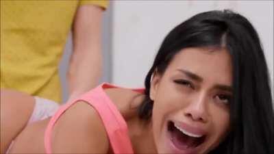 Big Tits And Ass Latina Fucks And Squirts A Lot