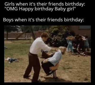 Rule number 1: Don't remind anybody it's your birthday