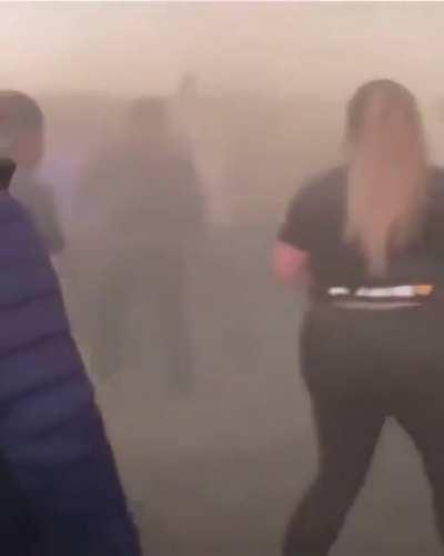 idiot forgot to put his seat belt