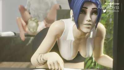 Mercy & Widowmaker (AlenAbyss) [Overwatch]