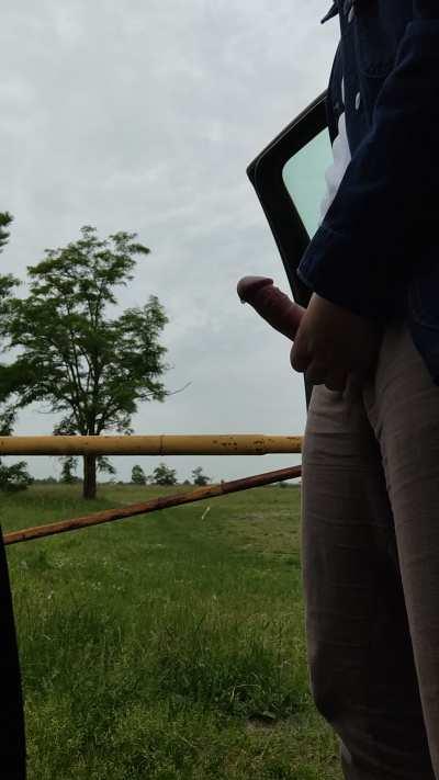 First time outside...huge? 