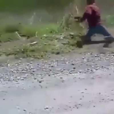 Pelea con fan del dylantero sale mal XD 🤑😎👌🏿🔥