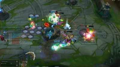 3 inhib down, 9K gold behind at 28 min, mountain soul and 3 nash behind comeback