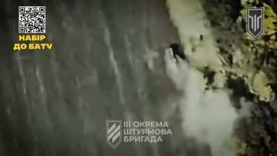 Drone footage of another Russian Buk-M3 air defense system getting hit by a Ukrainian FPV quad.