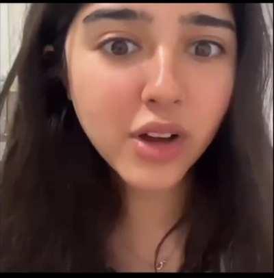 My sister after fighting with me 