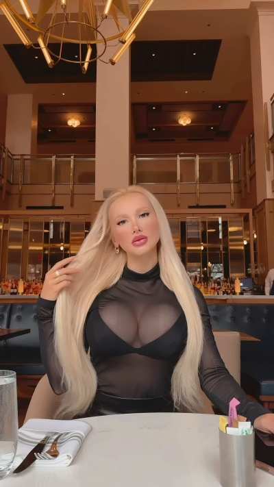 Trophy doll in the natural habitat