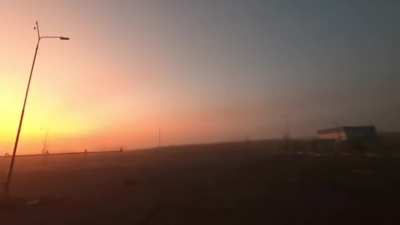 Ukrainian soldiers during an evacuation in Kursk Oblast gets hit twice by Russian kamikaze drones on the supply road from Sumy. March 2025