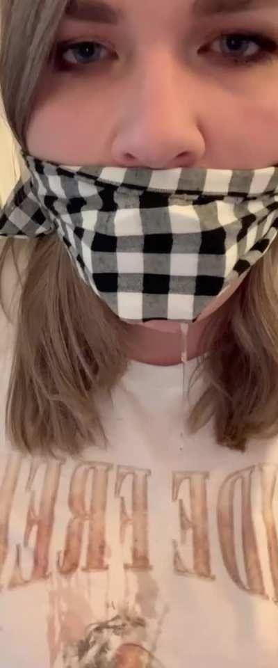 throat it and keep it there