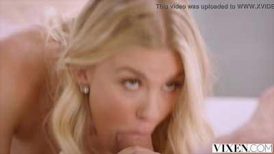 Jazlyn Ray enjoys sucking cock