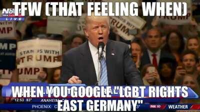 There's cool Germany, and the West