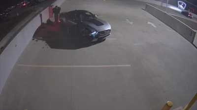 Mustang understeers while attempting to drift.