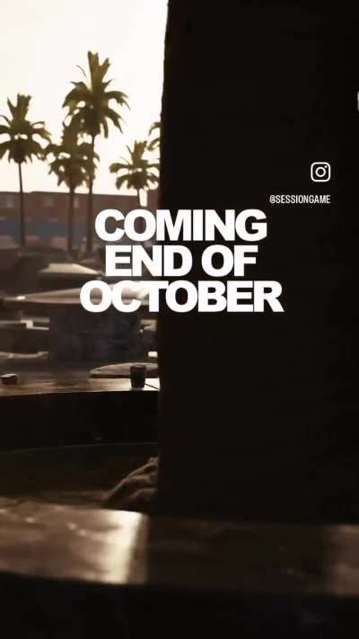 End of October. 😖