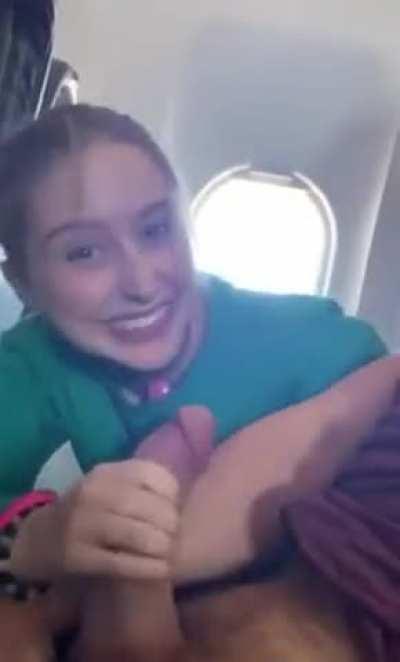 On a flight