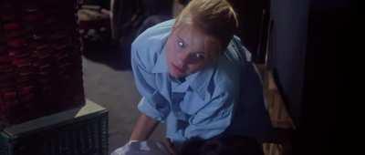 Ami Dolenz Knees a Guy in the Balls in Witchboard 2: The Devil’s Doorway (1993)