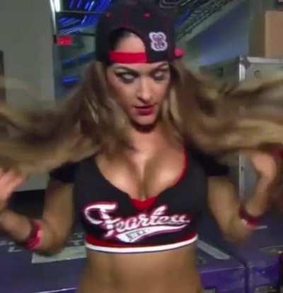 Nikki Bella tits bounce