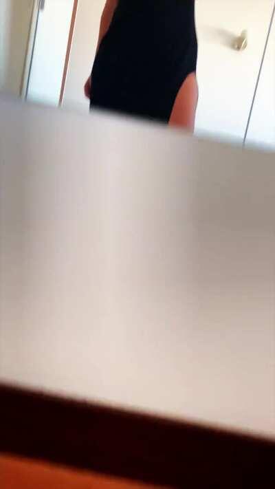 What about this challenge? Strip down in front of the miror