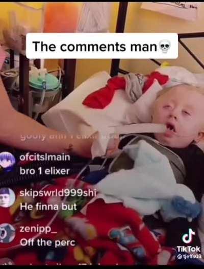 He got a vibrator stuck up inside him