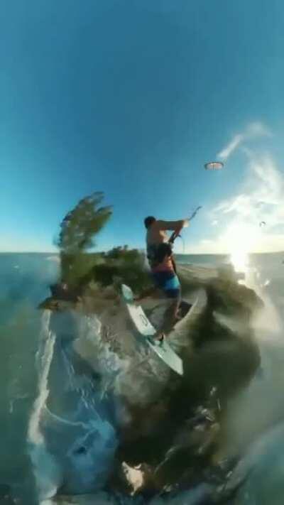 How to jump over an ISLAND