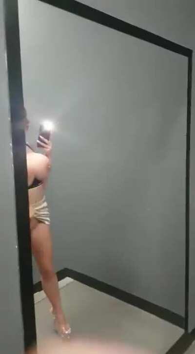 Anastasia Doll - Topless between her shows in Italy