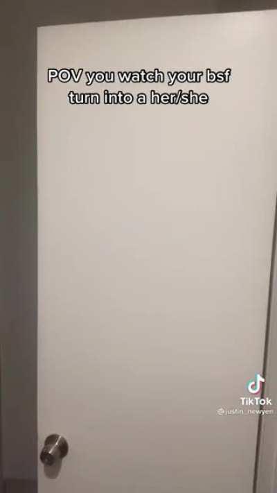 This dude's transition into a her/she