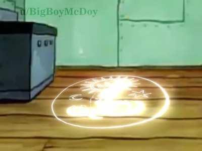 Spongebob hears the beckoning of the Demiurge