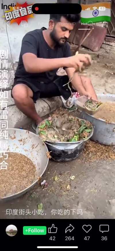 Street food.  Who’s eating it