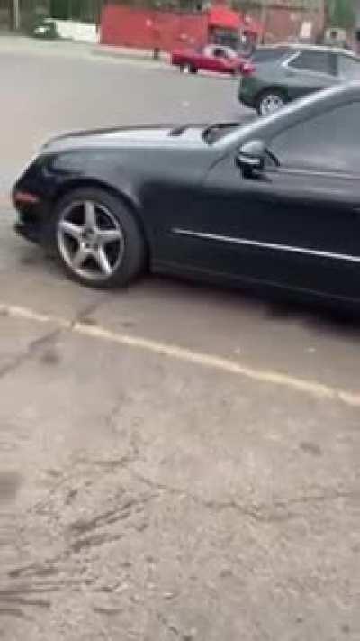 Getting caught keying someone’s car