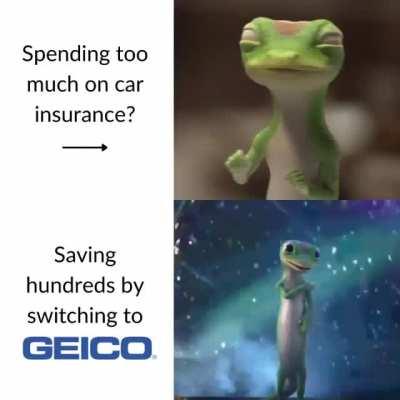 Not gonna lies, I actually like the Geico Gecko