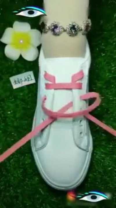 Shoe tying tricks