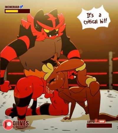 Lopunny and Incineroar [Pokemon](Diives)