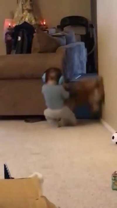 I bet he didn't hear that coming